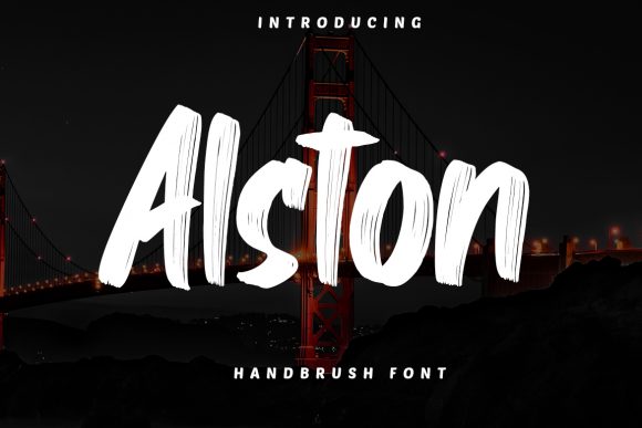 Alston: A Modern Display Font for Makers and Creative Entrepreneurs