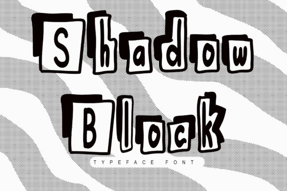 Building Editorial Impact with Shadow Block Font