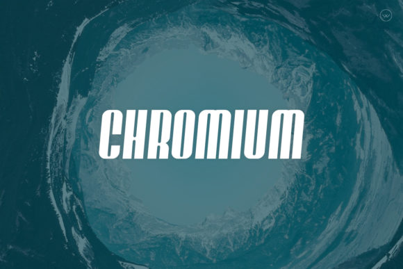 Chromium Typeface: A Modern Display Font for Publishers