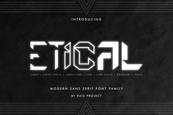 Discovering the Editorial Elegance of the Etical Font