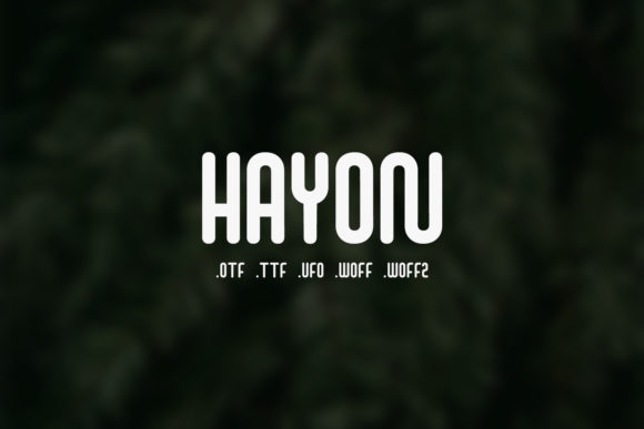 Elevating Campaigns with Hayon: A Distinctive Display Font