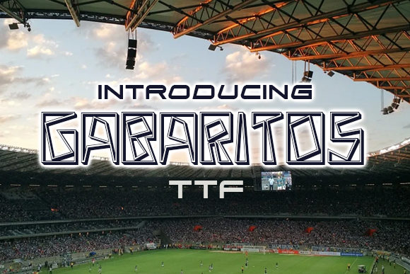 Gabaritos: A Geometric Display Font for Modern Campaigns