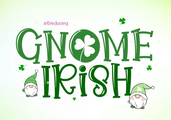 Gnome Irish: A Playful Typeface for Editorial Design