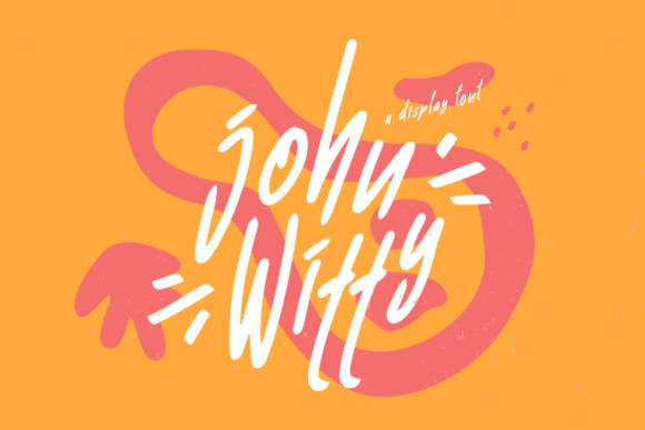 John Witty Display Font for Standout Brand Visuals