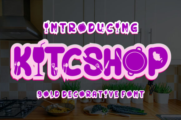 KitcShop: The Perfect Font for Crafters and Handmade Brands