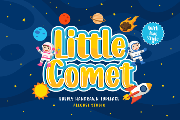 Master Visual Communication with Little Comet Display Font