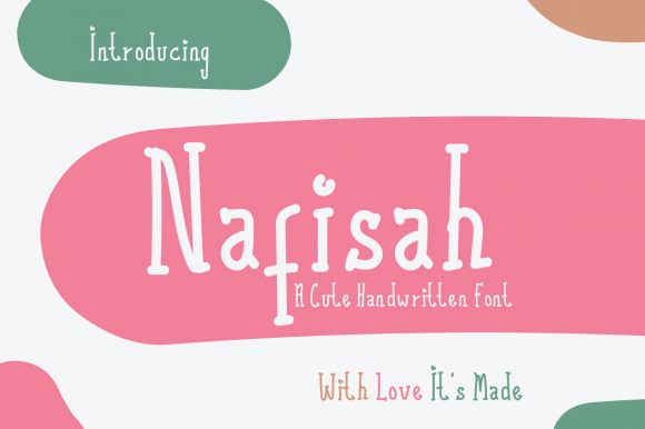 Nafisah: The Friendly Display Font for a More Memorable Brand