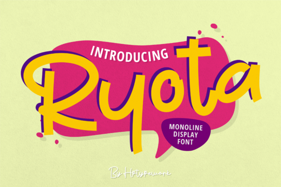 Ryota: The Friendly Modern Display Font for Viral Campaigns