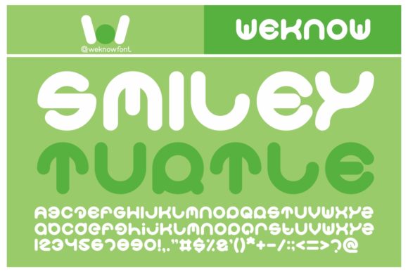 Smiley Turtle: A Techno Display Font for High-Impact Campaigns