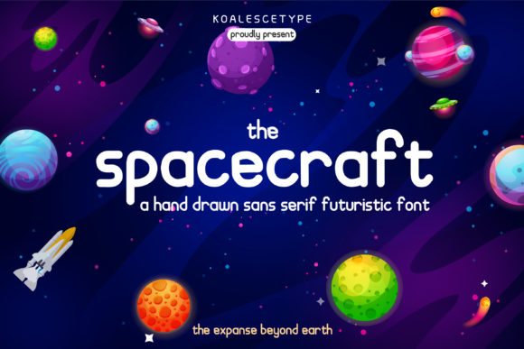 Spacecraft: A Cool Display Font for Campaign Creatives