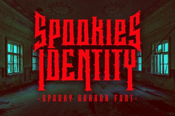 Spookies Identity Font for Bold Campaign Design