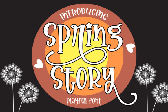 Spring Story: A Playful Font for Digital Branding