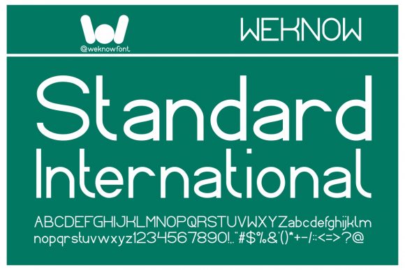 Standard International Font: An Expert Review
