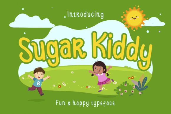 Sugar Kiddy: A Display Font Built for Editorial Charm