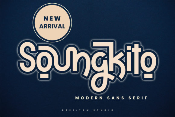 The Soungkito Font for Business Branding