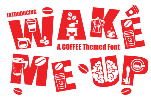Wake Me Up: A Bold Display Font for Digital Creatives