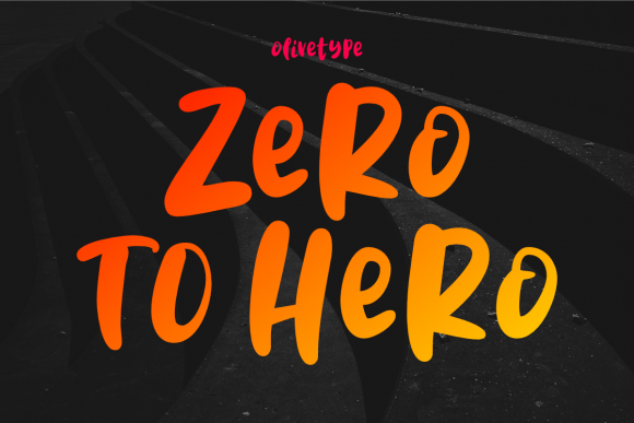 Zero to Hero: A Font Built for Campaigns That Need to Stand Out